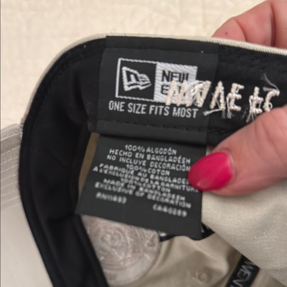 Beige San Diego Wave FC logo Baseball Cap - Picture 5 of 6